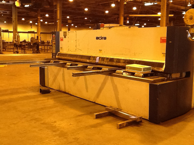 3/8" x 13' ADRIA ... PLATE SHEAR